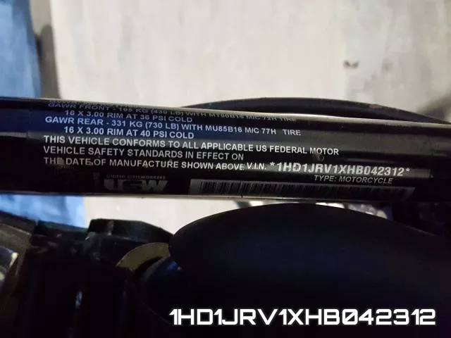 1HD1JRV1XHB042312 фото 2
