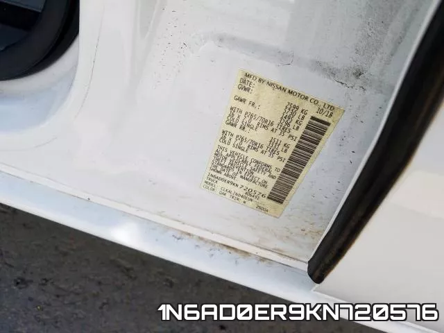 1N6AD0ER9KN720576 фото 2