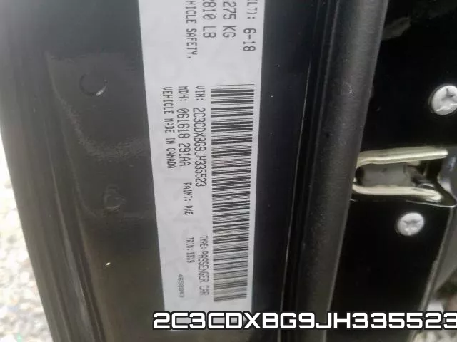 2C3CDXBG9JH335523 фото 2