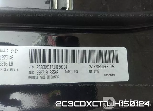 2C3CDXCT7JH150124 фото 10