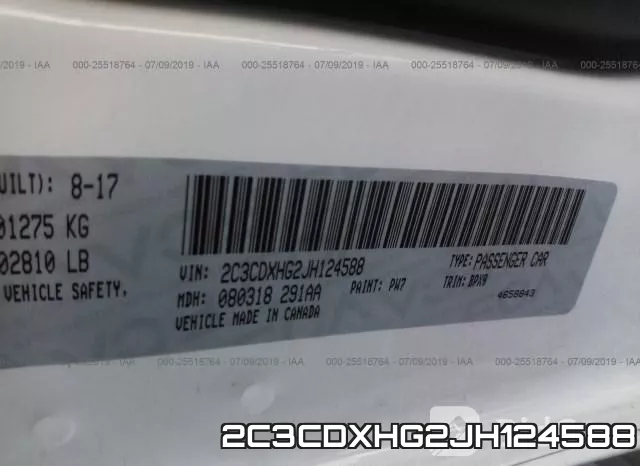 2C3CDXHG2JH124588 фото 10