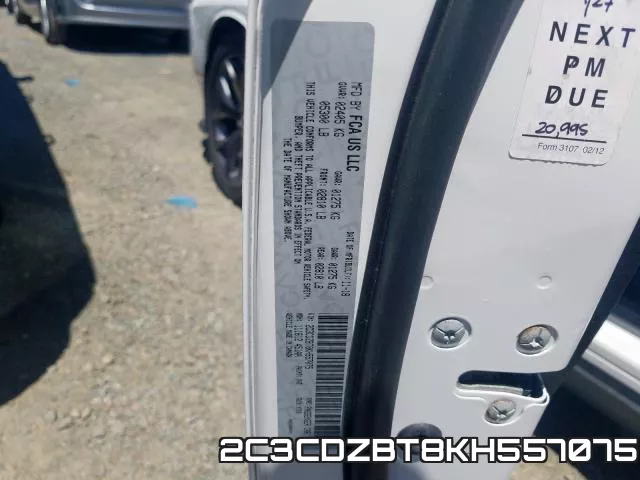 2C3CDZBT8KH557075 фото 2