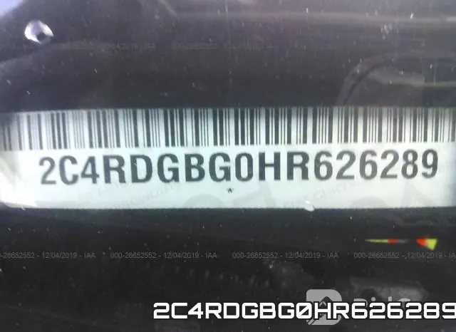 2C4RDGBG0HR626289 фото 10