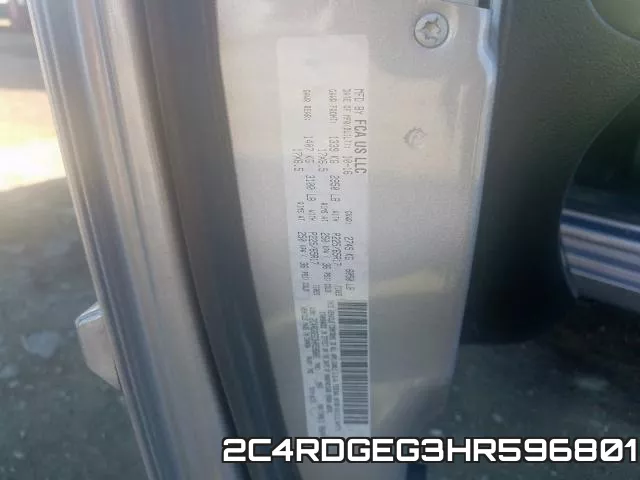 2C4RDGEG3HR596801 фото 2