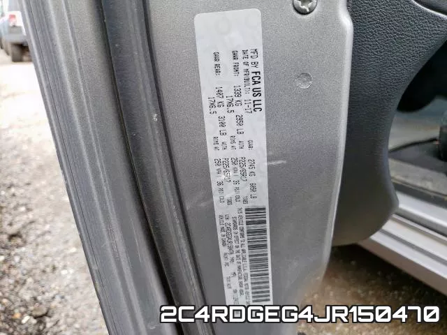 2C4RDGEG4JR150470 фото 2