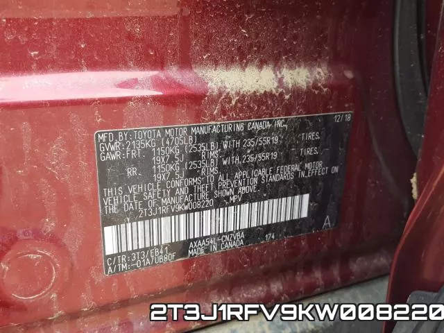 2T3J1RFV9KW008220 фото 2