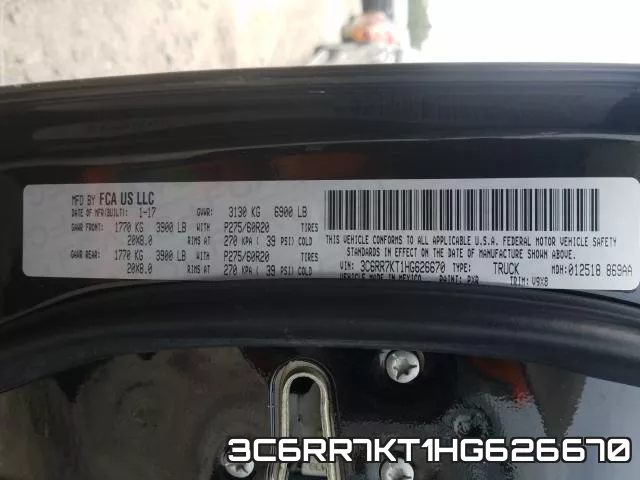 3C6RR7KT1HG626670 фото 2