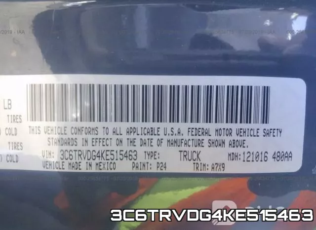 3C6TRVDG4KE515463 фото 10