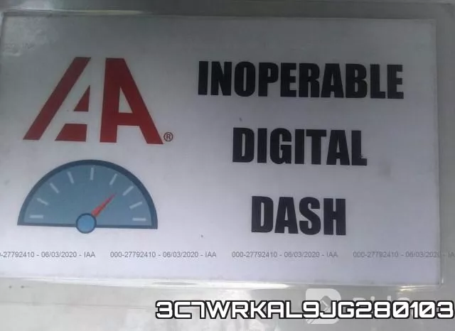 3C7WRKAL9JG280103 фото 7