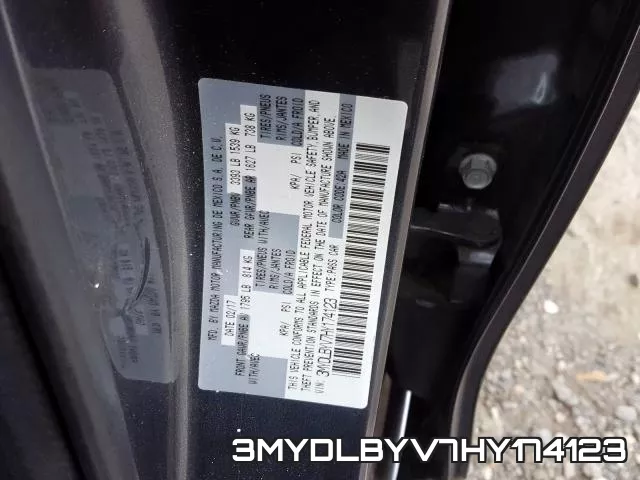 3MYDLBYV7HY174123 фото 2