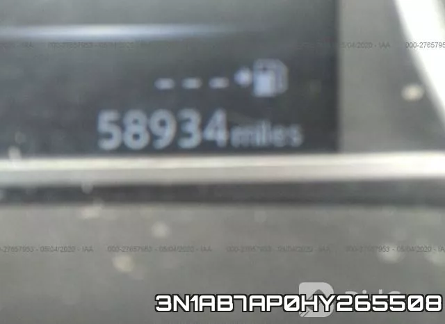 3N1AB7AP0HY265508 фото 8