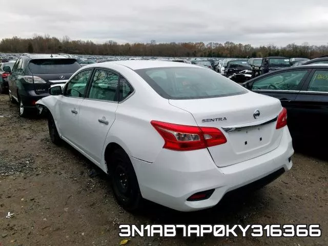 3N1AB7AP0KY316366 фото 4