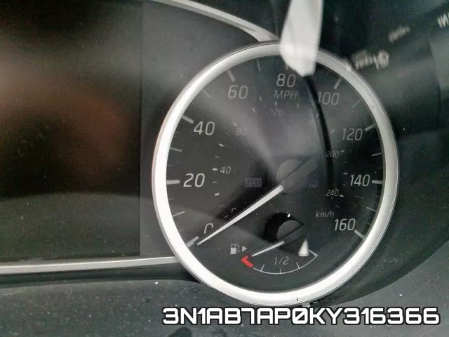 3N1AB7AP0KY316366 фото 9