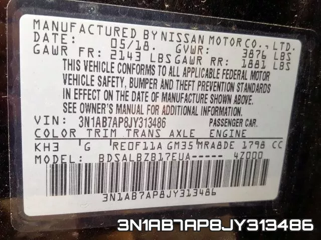 3N1AB7AP8JY313486 фото 2