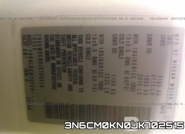 3N6CM0KN0JK702515 фото 10
