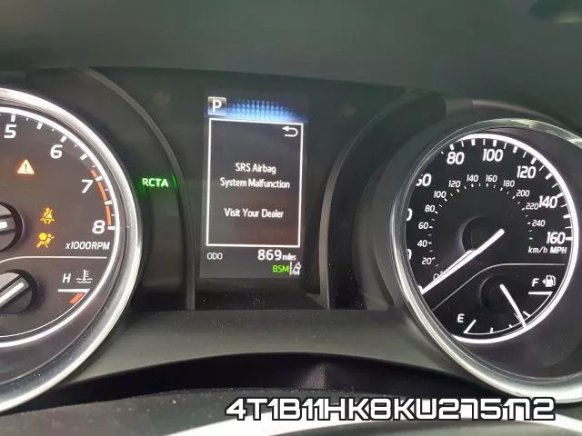 4T1B11HK8KU275172 фото 9