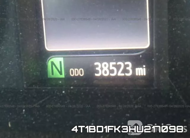 4T1BD1FK3HU217098 фото 8