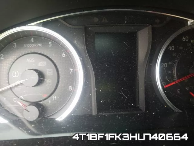 4T1BF1FK3HU740664 фото 9