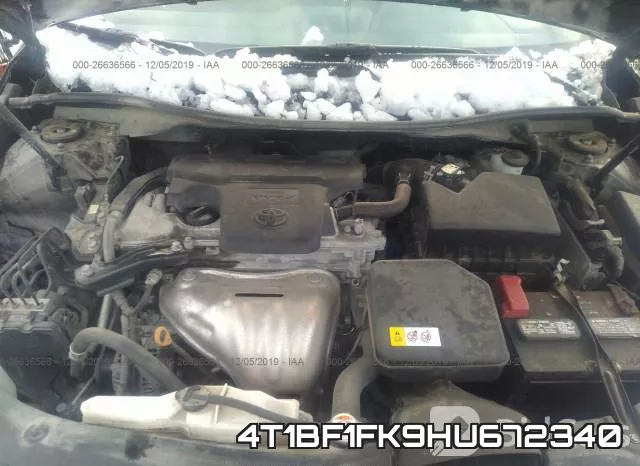 4T1BF1FK9HU672340 фото 2