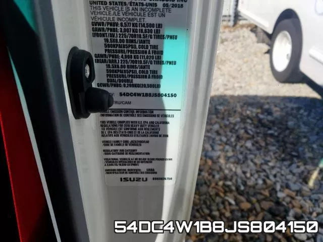 54DC4W1B8JS804150 фото 2