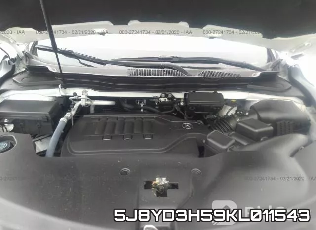 5J8YD3H59KL011543 фото 2
