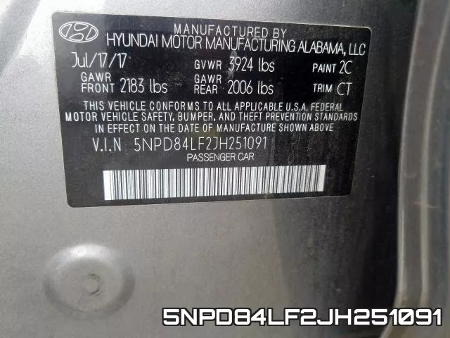 5NPD84LF2JH251091 фото 2