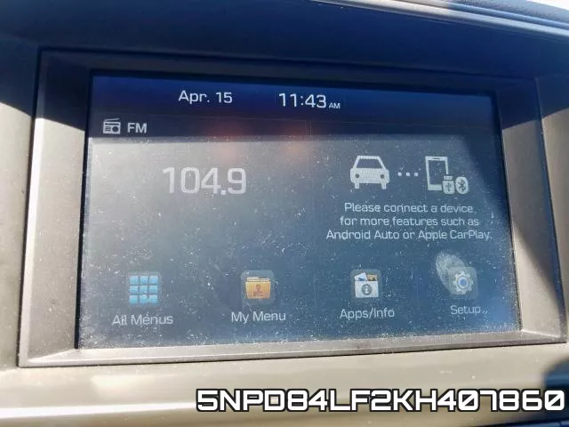 5NPD84LF2KH407860 фото 10