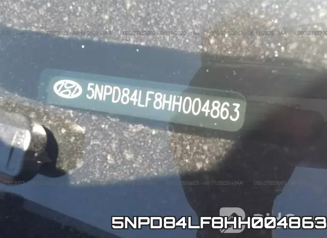 5NPD84LF8HH004863 фото 10