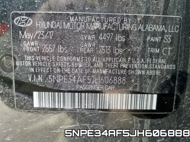 5NPE34AF5JH606888 фото 2