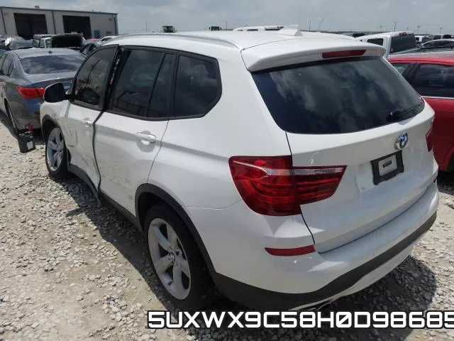 5UXWX9C58H0D98685 фото 4