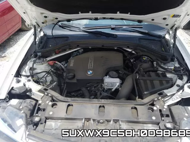 5UXWX9C58H0D98685 фото 8