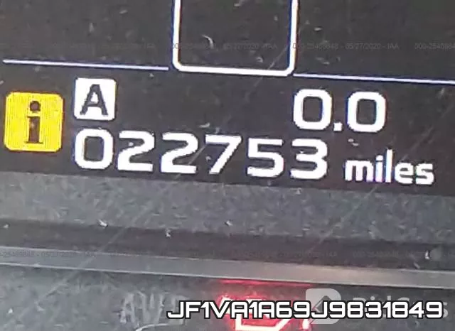 JF1VA1A69J9831849 фото 8