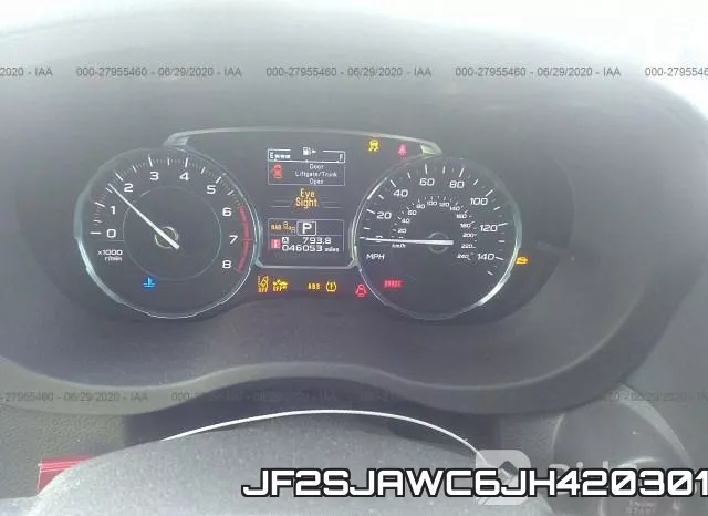 JF2SJAWC6JH420301 фото 8