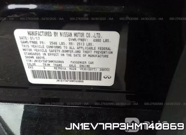 JN1EV7AP3HM740869 фото 10