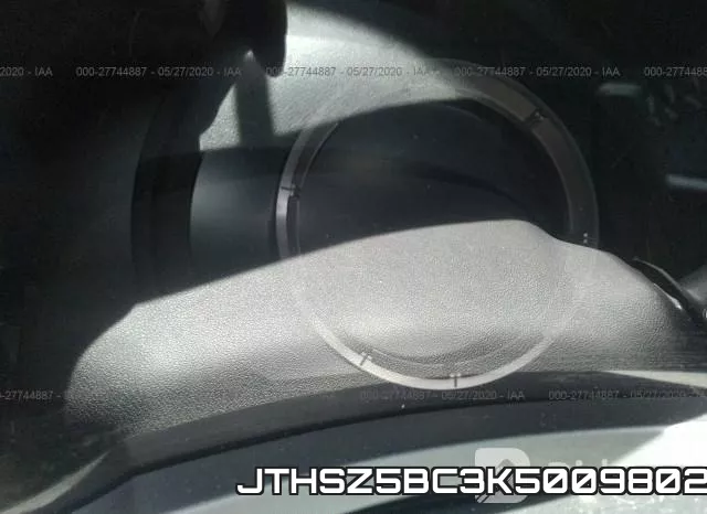 JTHSZ5BC3K5009802 фото 8