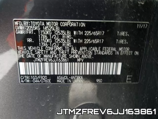 JTMZFREV6JJ163861 фото 2