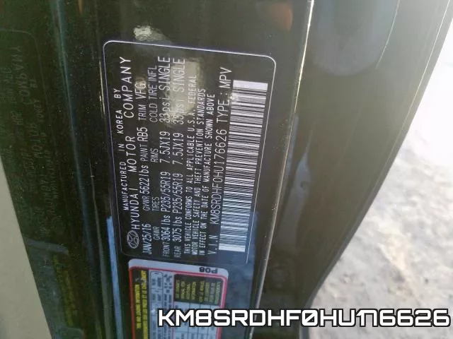 KM8SRDHF0HU176626 фото 2