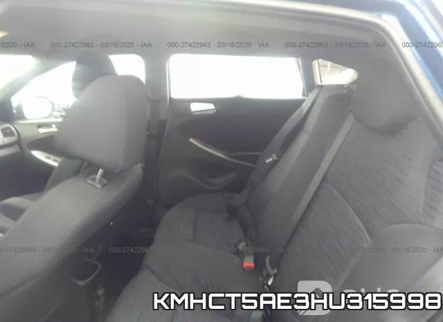 KMHCT5AE3HU315998 фото 9