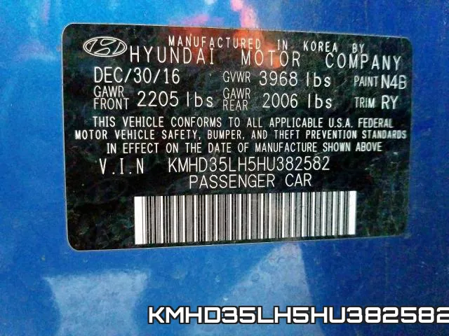 KMHD35LH5HU382582 фото 2