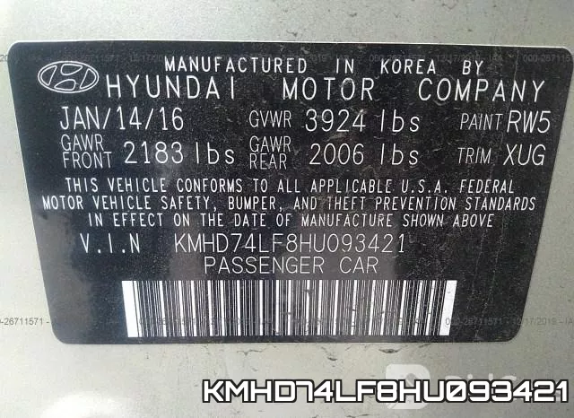 KMHD74LF8HU093421 фото 10