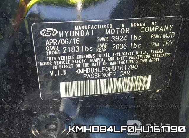 KMHD84LF0HU161790 фото 10