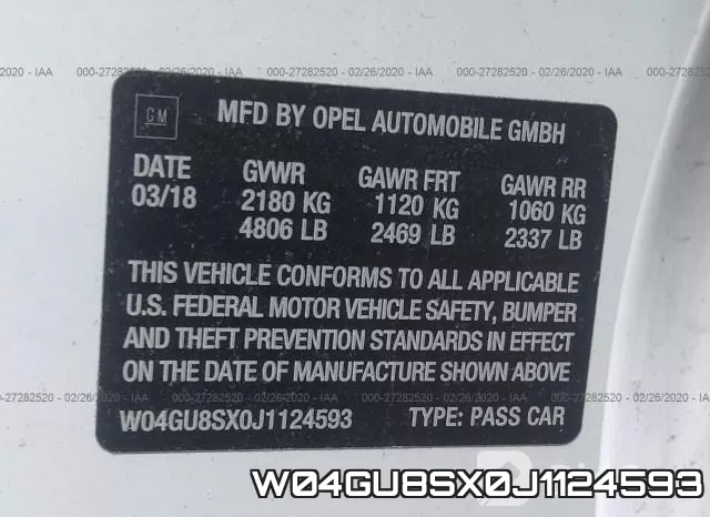 W04GU8SX0J1124593 фото 10
