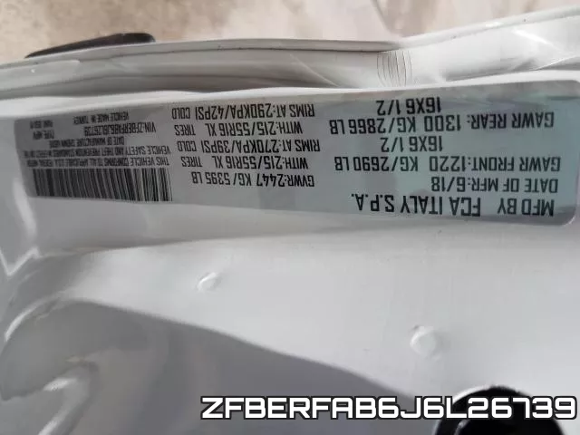 ZFBERFAB6J6L26739 фото 2