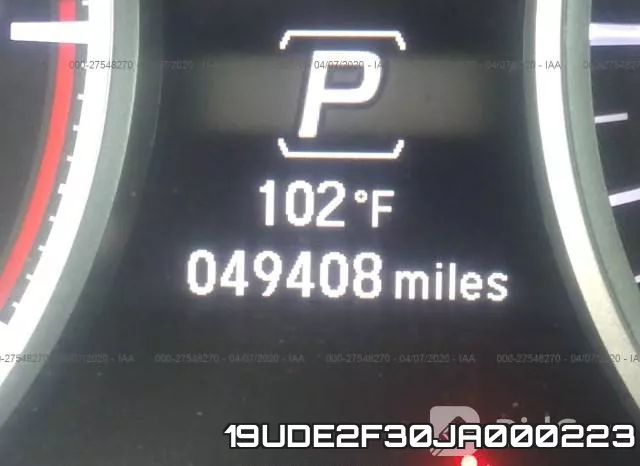 19UDE2F30JA000223 фото 8