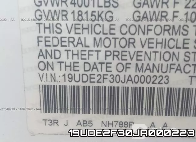 19UDE2F30JA000223 фото 10