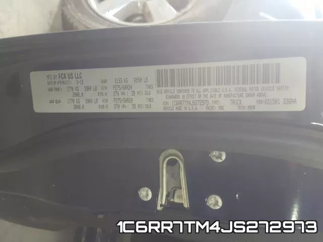 1C6RR7TM4JS272973 фото 2