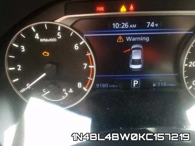 1N4BL4BW0KC157219 фото 9
