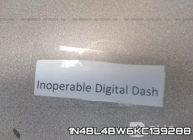 1N4BL4BW6KC139288 фото 8