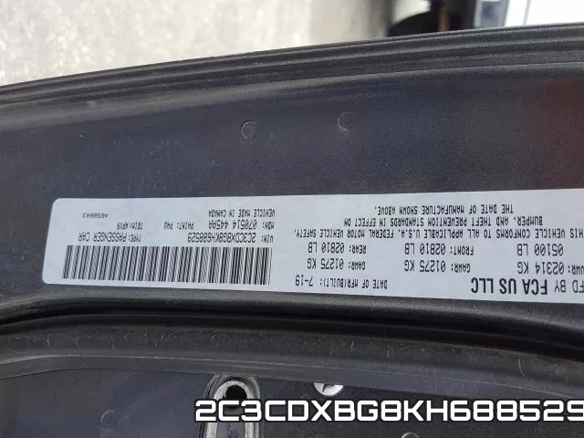 2C3CDXBG8KH688529 фото 2