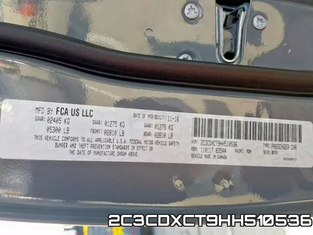 2C3CDXCT9HH510536 фото 2